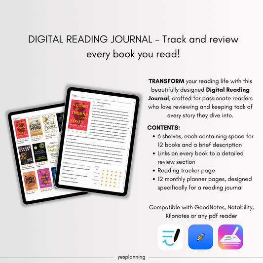 Digital Reading Journal